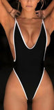 Malibu Sexy High Cut Micro Thong Swimsuit