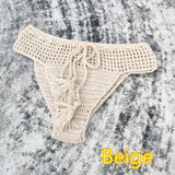 Handmade Tassel Crochet Bikini Bottoms