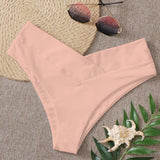 Sunset And Swim S-Xl High Waist Women Bikini Bottom Bikini Separates