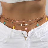 Siren's Serenade Waist Chain Body Jewelry