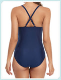 Ocean Breeze One Piece Swimsuit DD+ Fuller Bust Mesh Swimsuit