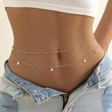 Siren's Serenade Waist Chain Body Jewelry