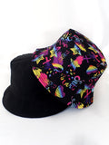 Tie Dyed Print Double Sided Bucket Hat Loveclb