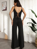 Two Piece Tank Top & Wide Leg Pants Suits Loveclb