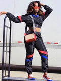 Two Piece Windbreaker Long Pants