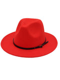 Woolen Retro Fedora Hat Loveclb