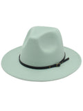 Woolen Retro Fedora Hat Loveclb