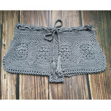 Amore Crochet Swim Bikini Shorts