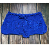 Amore Crochet Swim Bikini Shorts