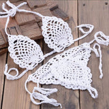 Boho Bliss Handmade Crochet Micro Thong Bikini Set