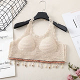 Boho Tassel Sexy Crochet Bikini Top