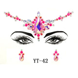 Boho Treasures 3D Crystal Sticker Face Jewels