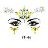 Boho Treasures 3D Crystal Sticker Face Jewels