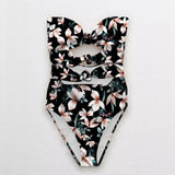 Ella High Waist Hollow Out Swimsuit