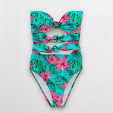 Ella High Waist Hollow Out Swimsuit