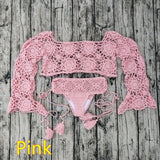 Elle Crochet Bikini Set Crochet Beach Top