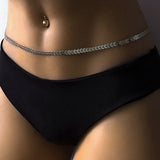 Exclusive Belly Waist Chain Body Jewelry Sexy Chain Bikini Beach Body Chain