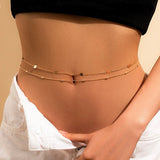 Exclusive Belly Waist Chain Body Jewelry Sexy Chain Bikini Beach Body Chain