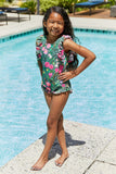 Girl Sage Mother Daughter Swimwear