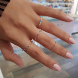 Boho Glamour Bohemian Star Ring Set