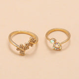 Boho Glamour Bohemian Star Ring Set