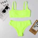 Jolene Sexy Simple Bikini Swimsuit