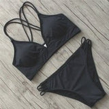 New Sexy Wrap Around String Push Up Bikini Set