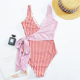 Sexy V Neck One-piece Swimming Suit Swimsuit