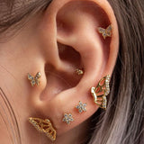 Stunning Butterfly Stud Earrings