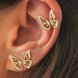 Stunning Butterfly Stud Earrings