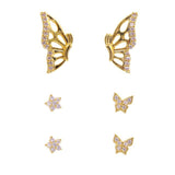 Stunning Butterfly Stud Earrings