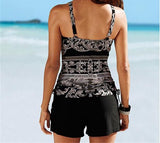 Victoria Plus Size Tankini with Shorts