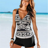 Victoria Plus Size Tankini with Shorts