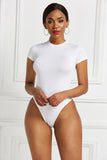 Round Neck Short Sleeve Bodysuit