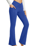 High Waisted Flare Leggings Bell Bottom Pants