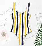 Sunset and Swim Zipper Zip Up Swimsuit