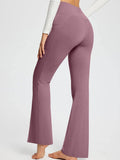 High Waisted Flare Leggings Bell Bottom Pants