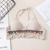 Boho Tassel Sexy Crochet Bikini Top