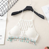 Boho Tassel Sexy Crochet Bikini Top