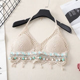 Boho Tassel Sexy Crochet Bikini Top