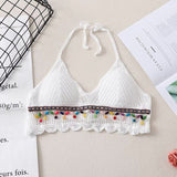 Boho Tassel Sexy Crochet Bikini Top